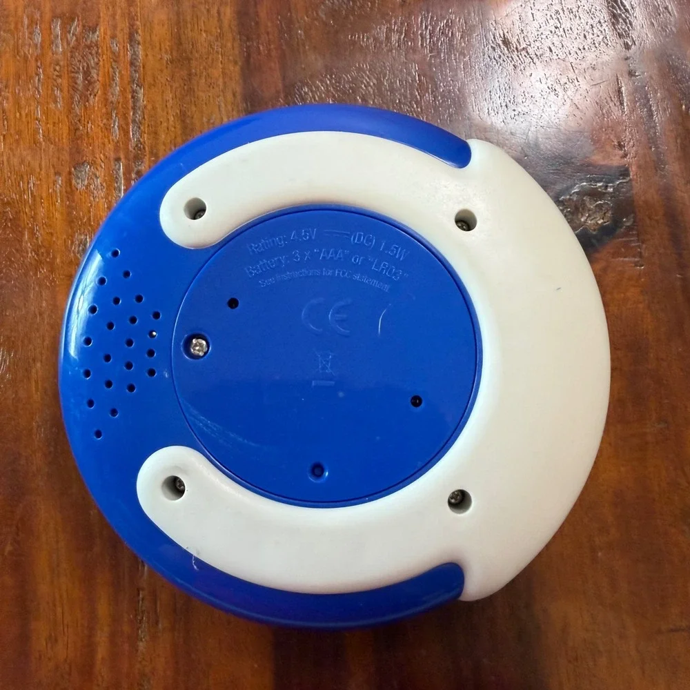 Catch Phrase Handheld Electronic Game Blue White Portable Word Party Game